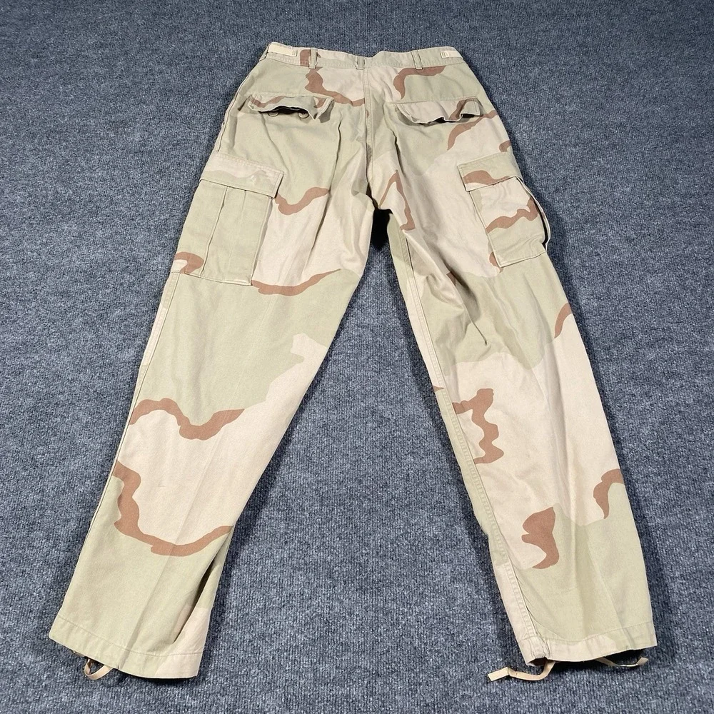 Vintage 90s Desert Combat Trousers DCU Camo Pants Mens Size Small (29x31)